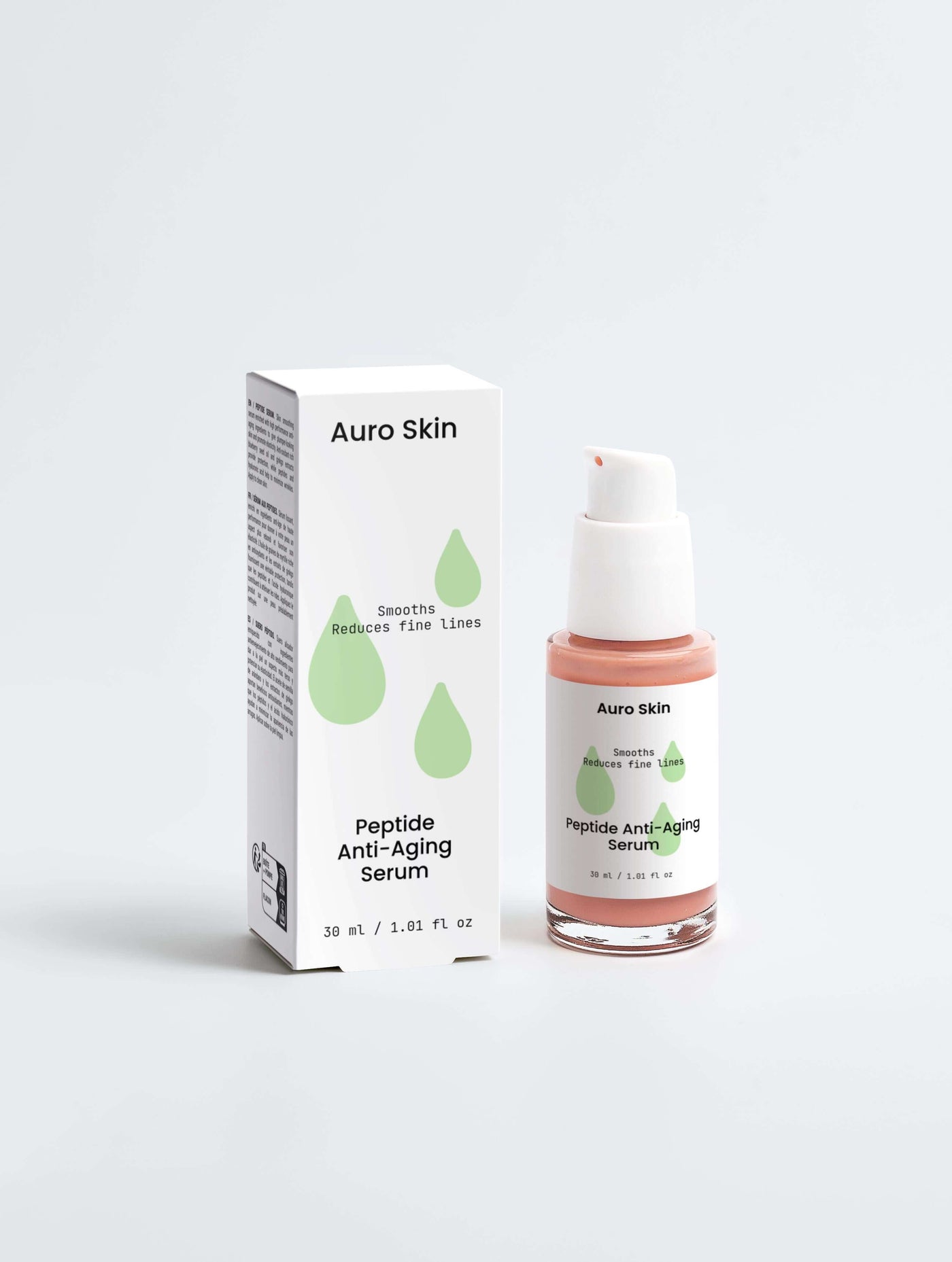 Complete Anti-Ageing Set by Auro Skin – hydrating, firming, and rejuvenating products.