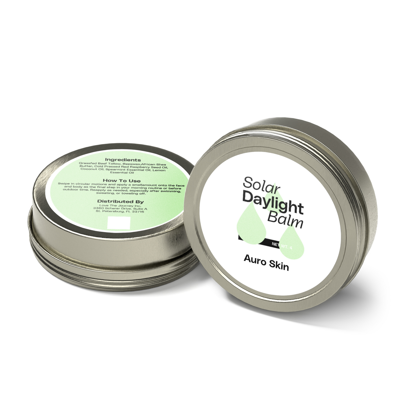 Auro Skin Solar Daylight Balm for natural sun protection and hydration