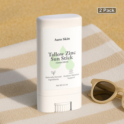2 Pack Tallow Zinc Sun Stick Auro Skin