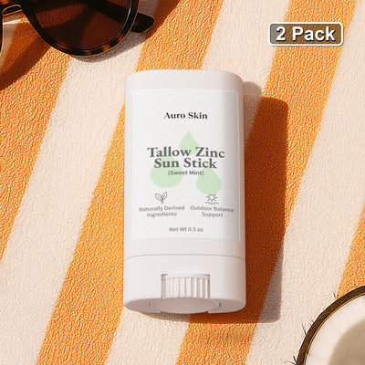 2 Pack Tallow Zinc Sun Stick Auro Skin