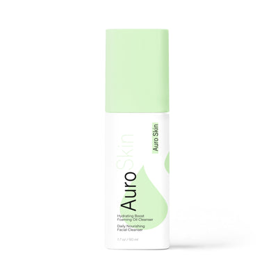 Auro Skin Hydrating Boost Foaming Oil Cleanser for soft and radiant skin