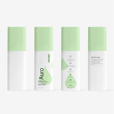 Gentle facial cleanser that removes makeup and impurities