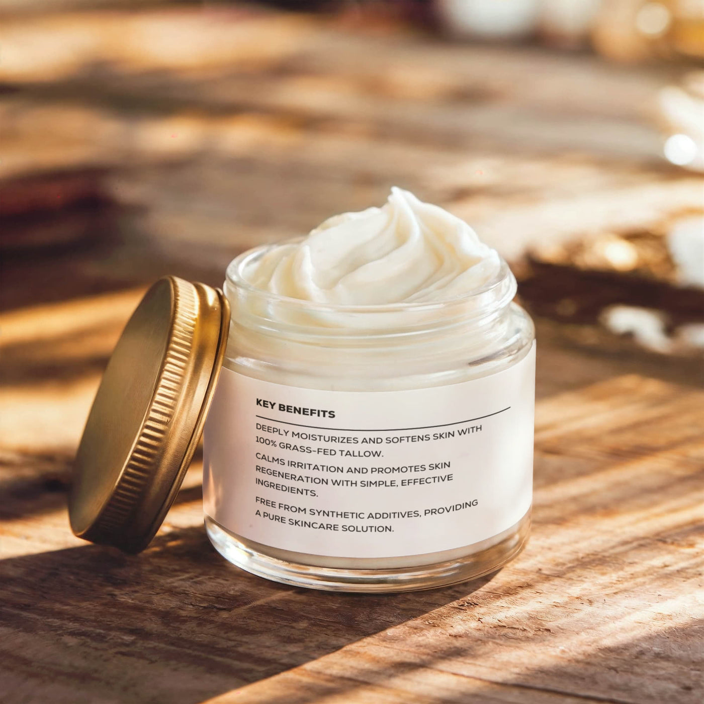 Whipped Tallow Balm with Vanilla Bean